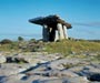 Pol na Brone Dolmen in the Burren County Clare Ireland