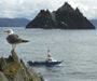 Skellig Island in County Kerry Ireland
