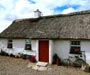 Thatched cottage in County Kerry, typical of the dwellings in the early 19th century.