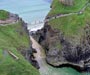 Carrick-a-Rede Rope Bridge in County Antrim Northern Ireland